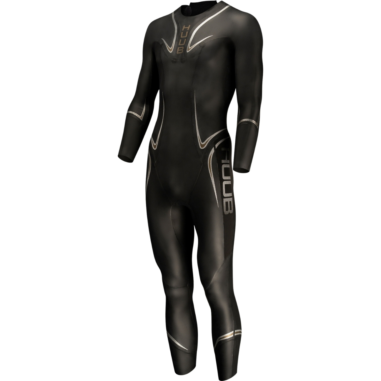2026 Huub Mens TC Performance 3: 5mm Våddragt TCP35 - Silver / Bronze